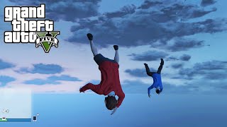 GTA 5 Online Next Gen Flying Glitch and Lui and Delirious's Bad Tutorial
