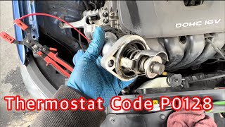Hyundai Elantra Thermostat Replace - Code P0128