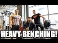 Vitruvian Physique Collab: Heavy Benching, Chest and Back Workout