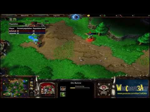 Focus(ORC) vs Romantic(HU) - Game 1 - WarCraft 3 Frozen Throne - RN2737