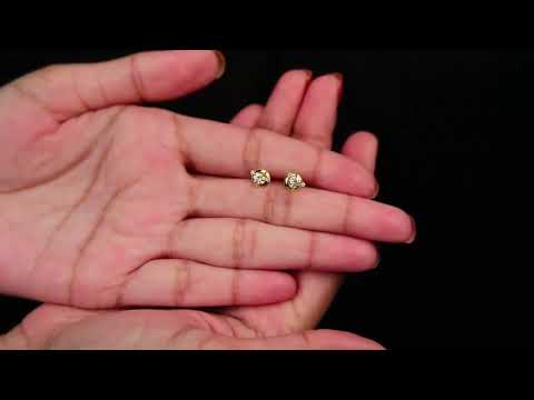 0.50 CT Contemporary Diamond Stud Earring