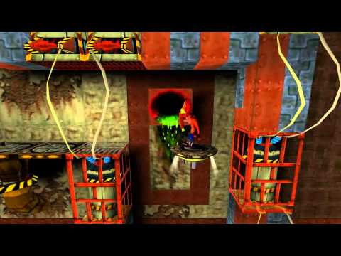 Crash Bandicoot 100% Walkthrough HD - Part 13: Heavy Machinery