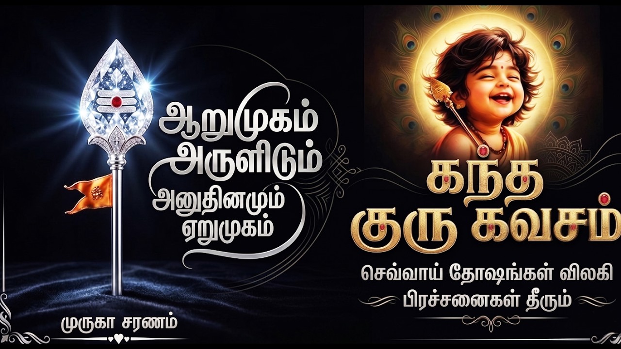 Is This The Most Powerful Murugan Prayer? | Sri Skandha Guru Kavasam Soulful Rendition 4k