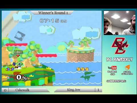 BC Biweekly 17: Winner's Round 1 - Cakewalk (Falco) vs. King Jew (Marth/Fox)