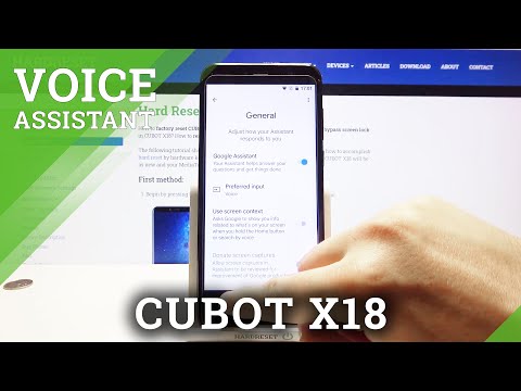 Activate Google Assistant – CUBOT X18 and Google Options