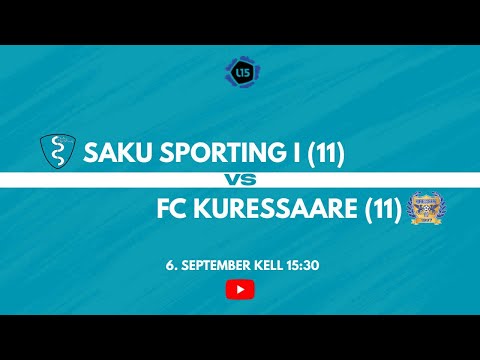 U15 II liiga Saku Sporting - FC Kuressaare (6.09.2025 kell 15:30)