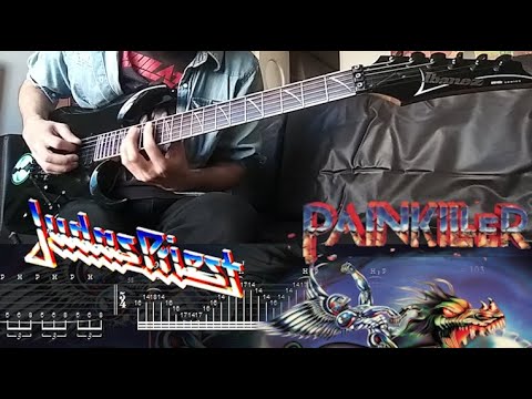 JUDAS PRIEST - Painkiller [Full guitar cover] | GUITAR TAB 🛑 TUTORIAL