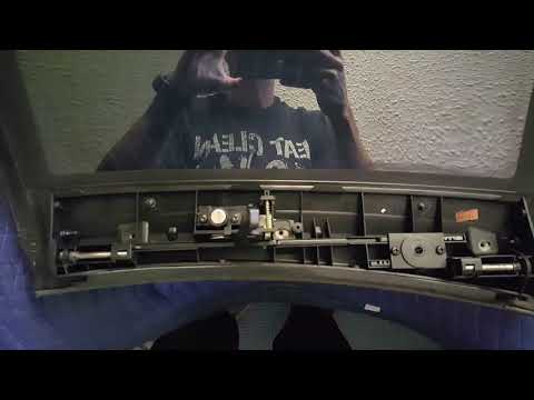 300zx, z32 ttop disassembly for new moldings