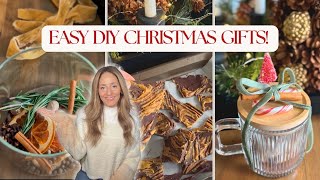 EASY DIY CHRISTMAS GIFTS! | LAST MINUTE GIFT IDEAS | CHRISTMAS GIFT WRAPPING TIPS