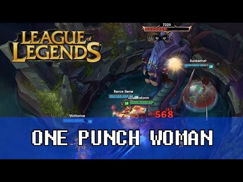 ᴴᴰ LEAGUE OF LEGENDS - One Punch Woman (Full AD Vi)