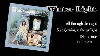 Winter Light / Linda Ronstadt (with Lyrics &amp;해석)