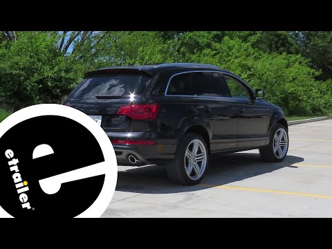 etrailer | DIY 2010 Audi Q7 Installation for the Curt Trailer Hitch Receiver