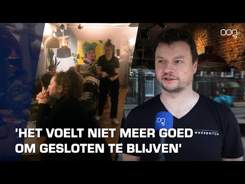 Cafés in Stad openen de deuren om statement te maken: “Lang leve de vrijheid”