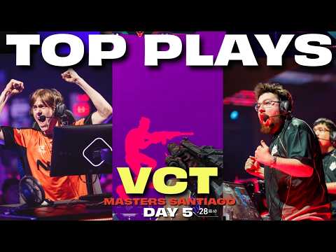 Top VCT Plays of Day #5 |  Valorant Masters Santiago 2026
