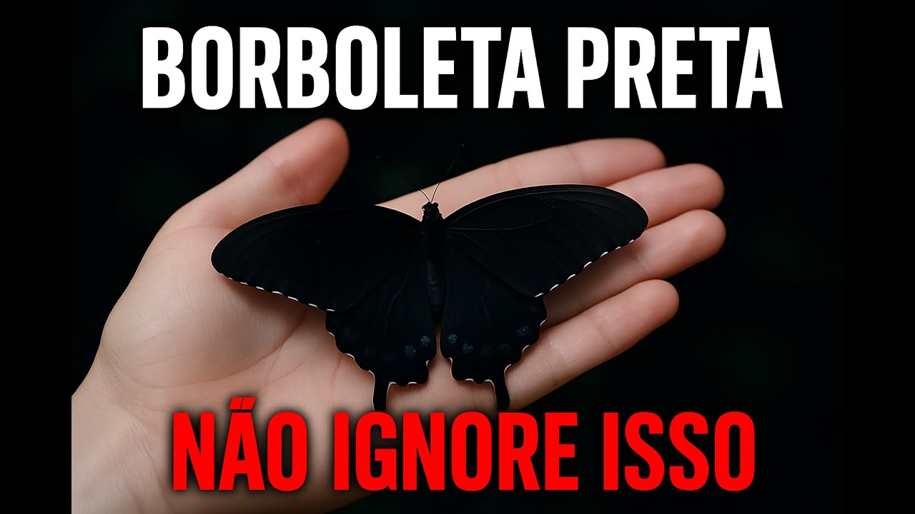 Significados E Segredos de uma Borboleta Negra.
