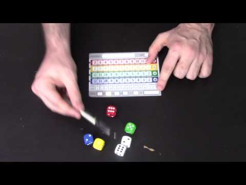 Qwixx - A Dice Cup 'How to play' video by Steve Raine