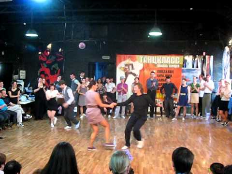 20 Lindy Hop Main Class Semi-final - Heat 2 Song 2 at Russian Open 2011