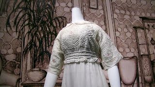 第1章「1900-1919年」パナソニック汐留ミュージアムモードとインテリアの20世紀─ポワレからシャネル、サンローランまで─