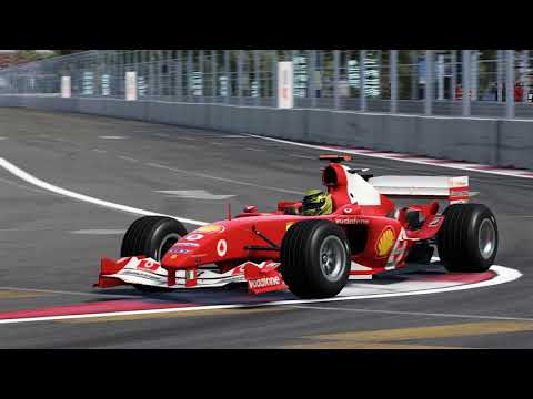 F1 2019 World Record Baku Classic Cars Ferrari 2004 + Setup