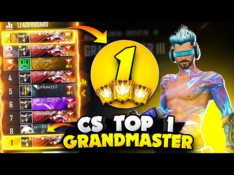 Top 1 Grandmaster in Clash Squad Ranked in just 15 Hours - Garena Free Fire
