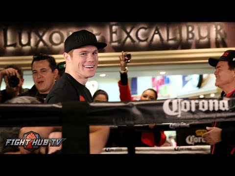 Canelo Alvarez's Cotto vs. Canelo Grand Arrival full video- Mandalay Bay