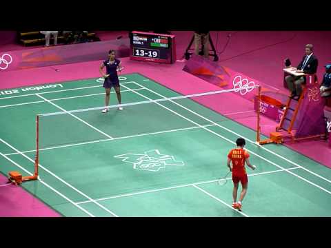 London Olympics - Women's Single Badminton Bronze Medal Match (China vs India)