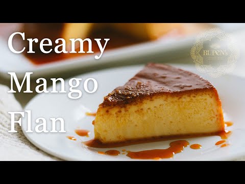 A Super Creamy Mango Flan Recipe (Fun and Fancy Mango Pudding)