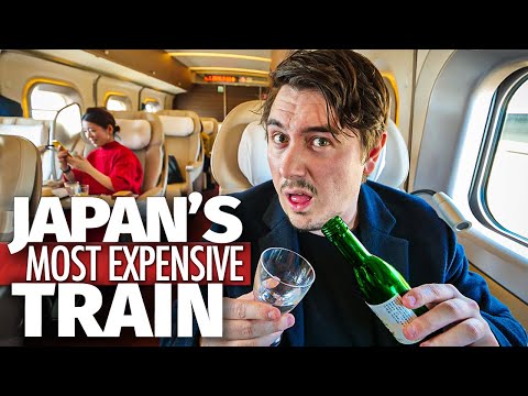 日本一高価な新幹線の内部｜750ドルシート (Inside Japan's Most Expensive Bullet Train | $750 Seat)
