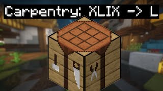 How to get to carpentry 50 quick in hypixel skyblock