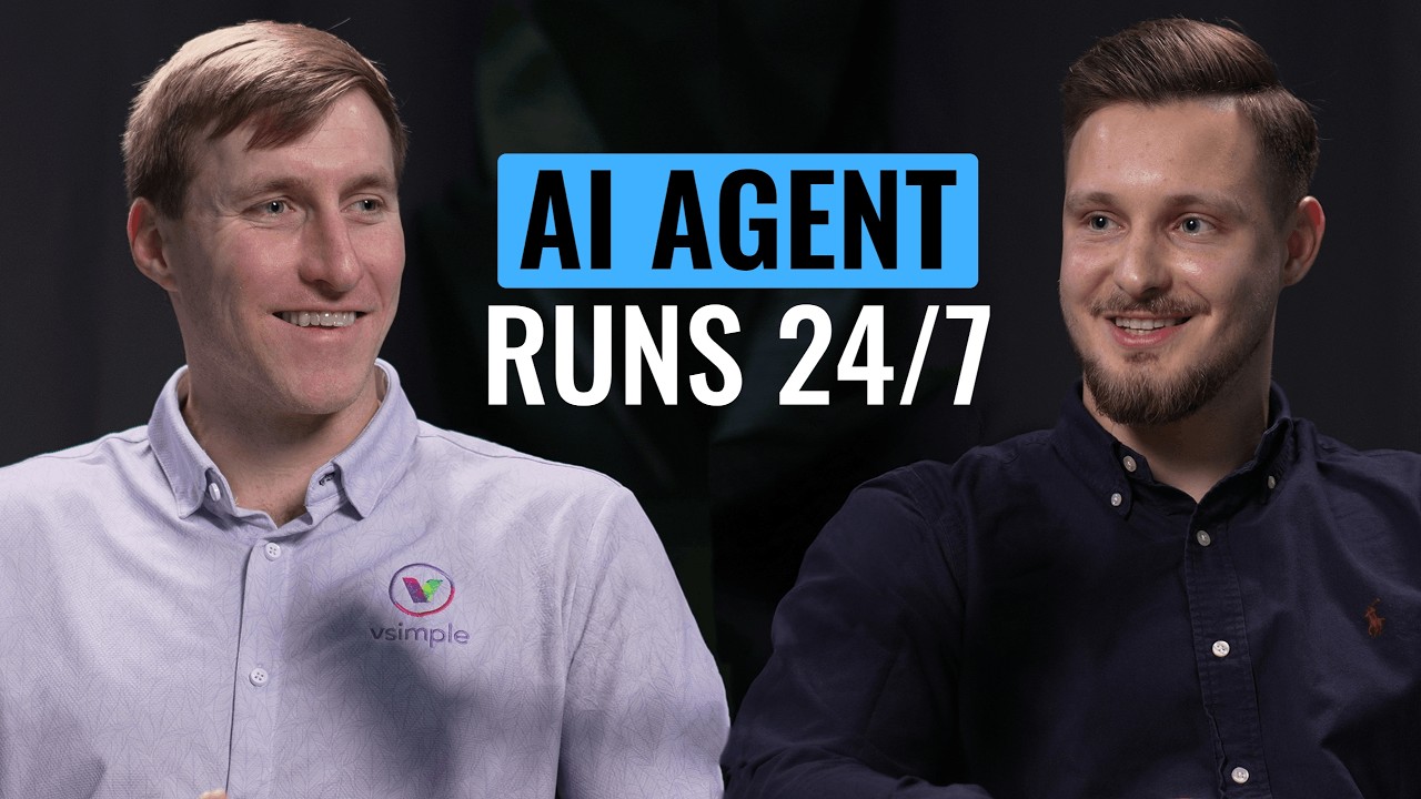 AI That Works While You Sleep — Henry Lynch, CTO @ Vsimple — recorded at Film Büro Video Studio Lisbon