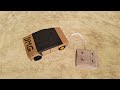 How To Make Rc Car With Cardboard At Home Tesla Rc Cardboard Car Tesla Remote Control Car