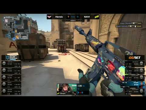 s1mple GOAT 1v3 clutch