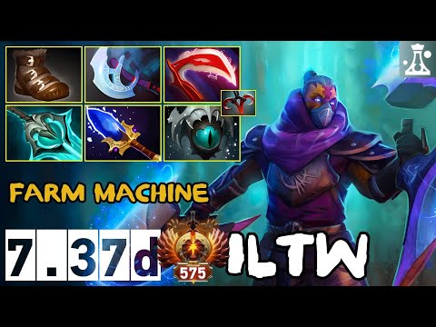 Anti-Mage  | Farm Machine | ILTW | 7.37d | Immortal Dota
