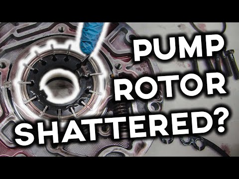 SOLVED! Chevy 4L60E No Gears! - Pump Rotor Shattered & How To Fix
