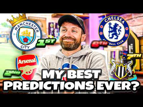 REACTING TO MY PREMIER LEAGUE PREDICTIONS 2023/24