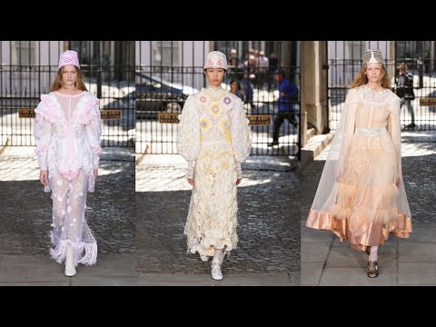 Bora Aksu Spring Summer 2024 Fashion Show | London Fashion Week