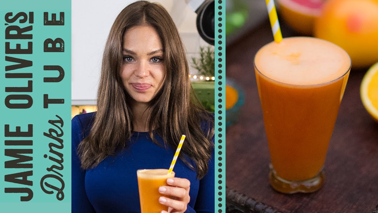 Super healthy sunshine drink: Danielle Hayley