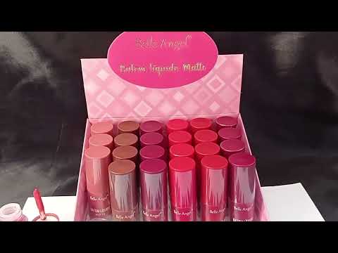 BATOM LÍQUIDO MATTE GRUPO B BELLE ANGEL BOX COM 24 UN