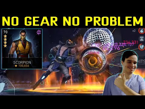 Gearless Scorpion Is Even More Insane Now! Injustice 2 Mobile