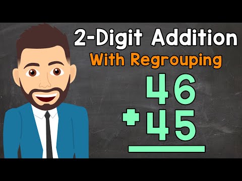 Adding 2-Digit Numbers With Regrouping | Double-Digit Addition | Elementary Math with Mr. J