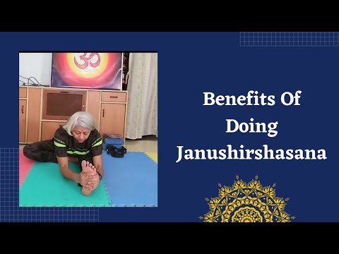 Janushirshasana - How to do ? ||  Head-to-knee Forward Bend #vanitasyoga #janushirshasana