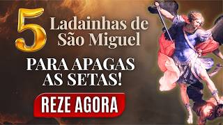 APAGANDO AS SETAS DO INIMIGO COM SÃO MIGUEL! O Poder Das 5 Ladainhas do Arcanjo Miguel. Vamos Rezar