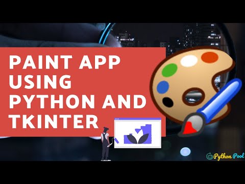 Create Simple Paint App Using Python And Tkinter