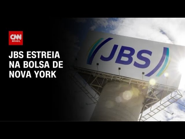JBS entra na Bolsa bilionária de Nova York | CNN PRIME TIME