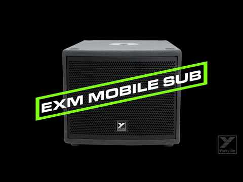 Introducing the EXM Mobile Sub From Yorkville Sound