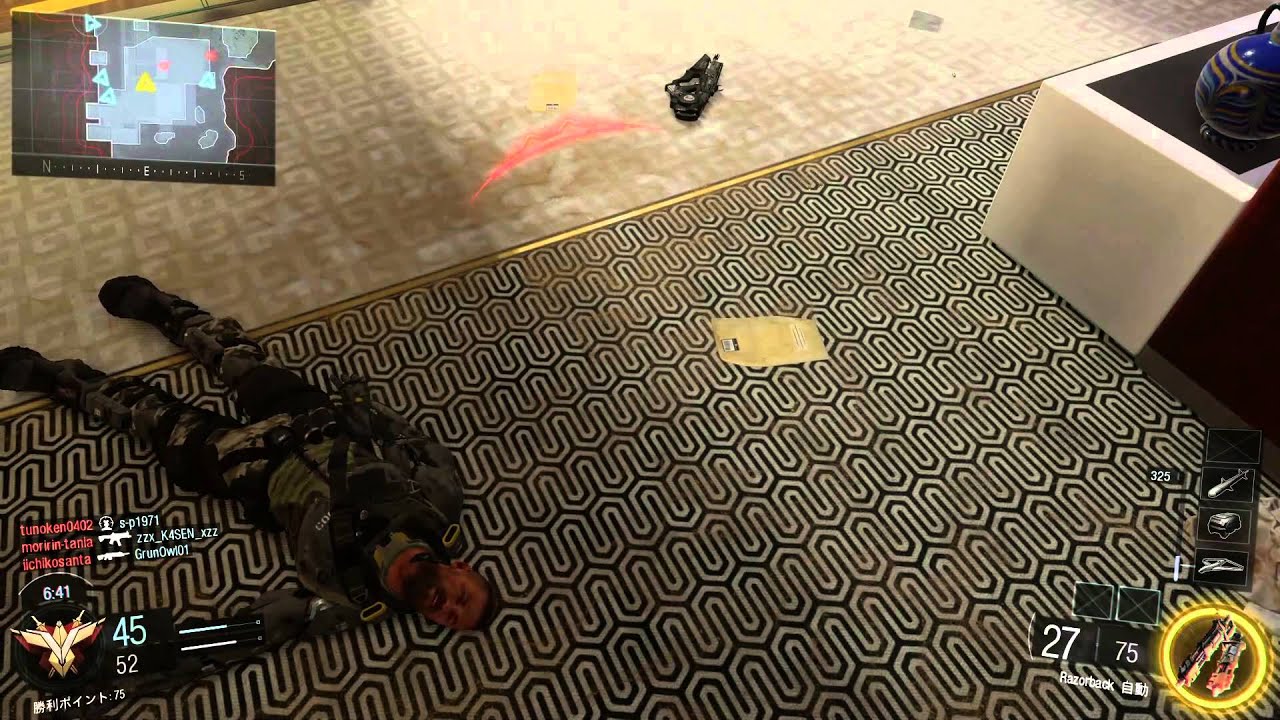 【BO3β】友達に俺のモノマネをして実況してもらった #2