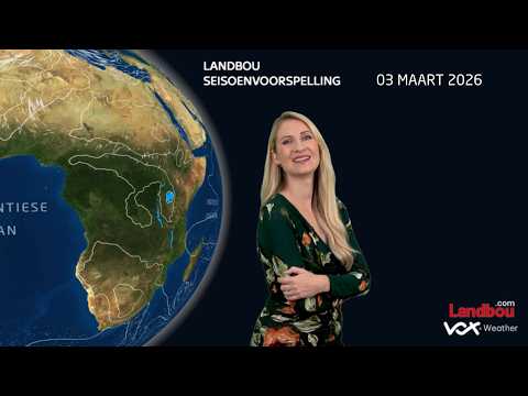 LANGTERMYN LANDBOU-WEERVOORSPELLING | Maart–April–Mei 2026 🌾