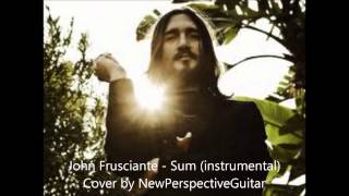 John Frusciante - Sum (Instrumental) cover