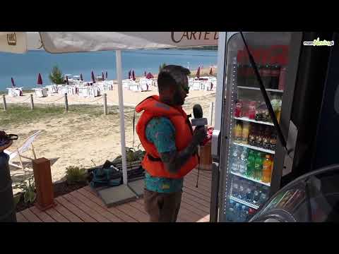 Przystań Leniówka nad Jeziorem Mucharskim