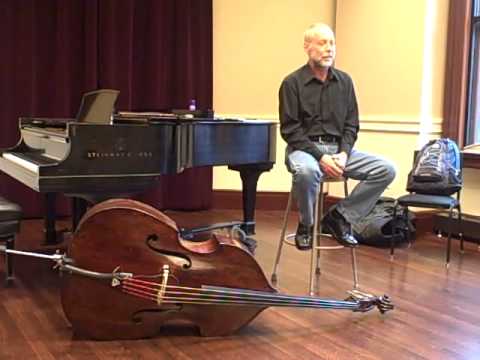 Dave Holland Talks About His Early Influences During an NEC Master Class